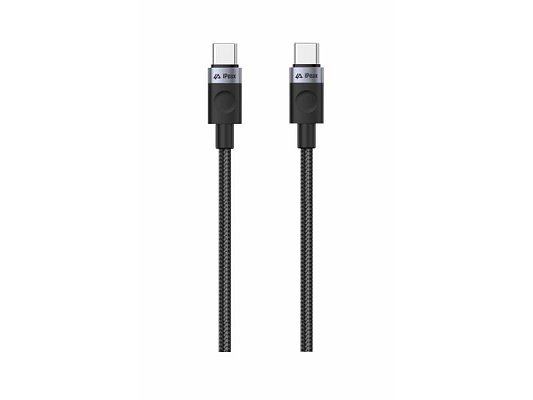 Kabel iPEAX 90010105 USB-C/USB-C 1,5m Black