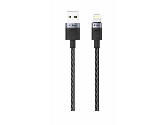 Kabel iPEAX 90010104 USB/Lightning 1m Black