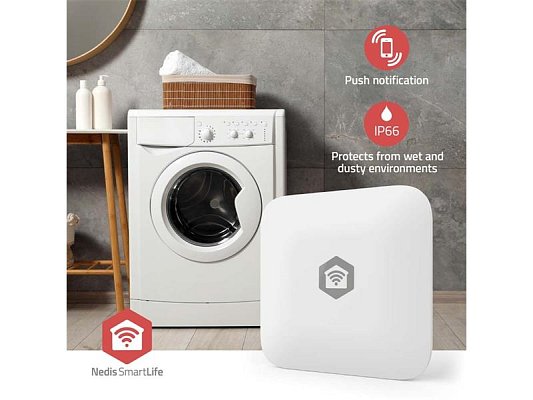 Smart detektor úniku vody NEDIS ZBSW11WT Zigbee