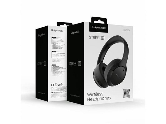 Sluchátka Bluetooth KRUGER & MATZ Street 4 Black