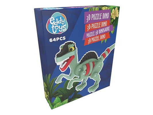 Puzzle 3D dinosaurus 62 dílků