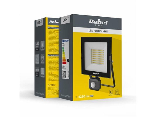 LED reflektor REBEL URZ3619 50W PIR