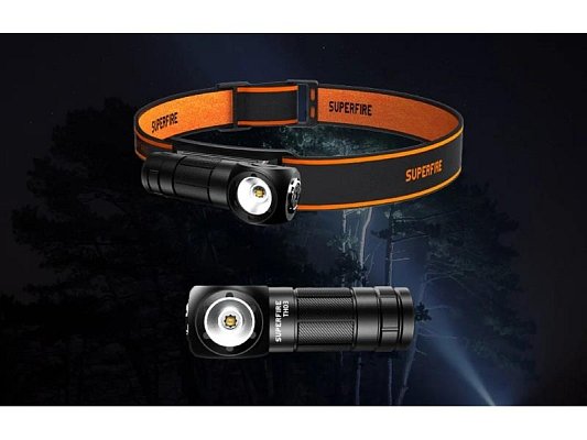 Svítilna SUPERFIRE TH03