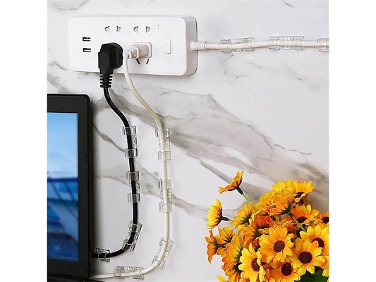 Klipy na uchycení kabelů 4L 12791 10ks