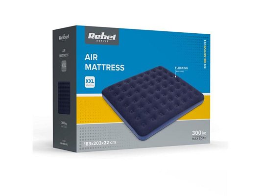 Matrace nafukovací REBEL RBA-5001-XXL 203x183cm