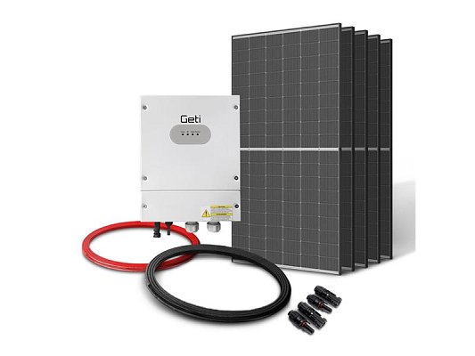 Sada pro ohřev vody GETI GWH01 2250W 5x PV Trina