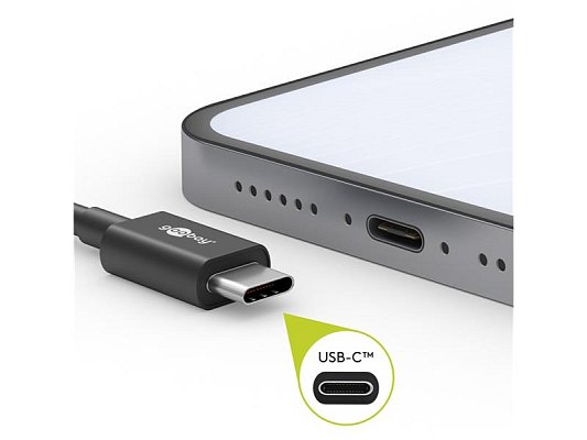 Kabel GOOBAY 45743 USB/USB-C 1m Black