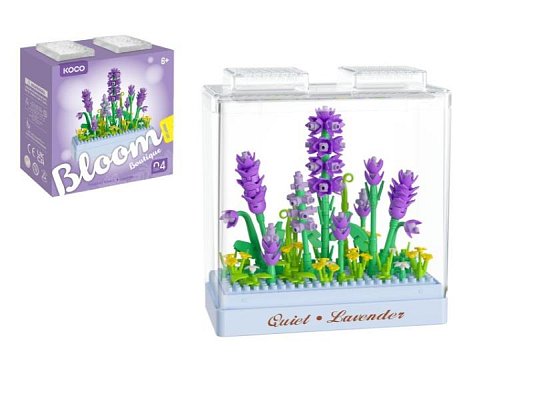 Stavebnice mini KOCO Levandule 239ks