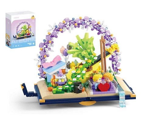 Stavebnice mini KOCO Romantika 1222ks