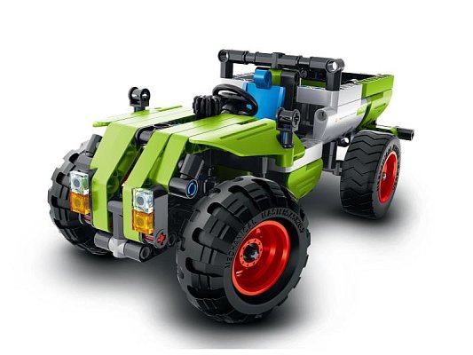 Stavebnice iM.MASTER kombajn/traktůrek 2v1 335ks