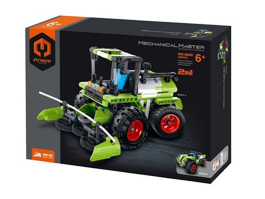 Stavebnice iM.MASTER kombajn/traktůrek 2v1 335ks