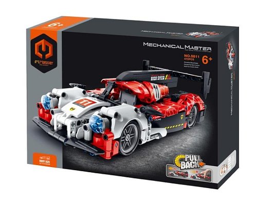 Stavebnice iM.MASTER Závodní auto 472ks