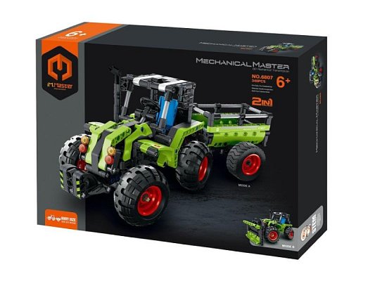 Stavebnice iM.MASTER Traktor s valníkem 2v1 346ks