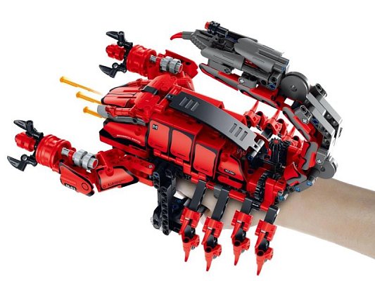 Stavebnice iM.MASTER škorpion na ruku/zbraň 664ks