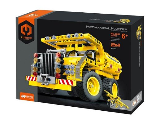 Stavebnice iM.MASTER stavební auto/letadlo 2v1 361ks