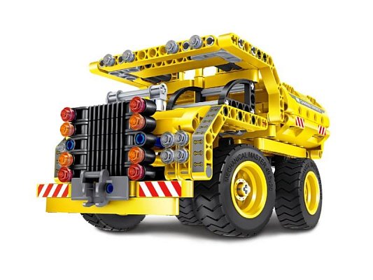 Stavebnice iM.MASTER stavební auto/letadlo 2v1 361ks