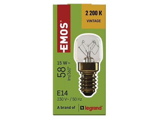 Žárovka do trouby E14 15W EMOS Z6915