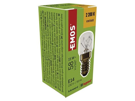 Žárovka do trouby E14 15W EMOS Z6915