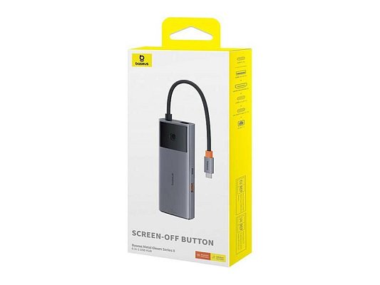 Dokovací stanice BASEUS Metal Gleam 2 6v1