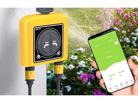 Dvouzónový ovladač zavlažování RAINPOINT TTV203FRF