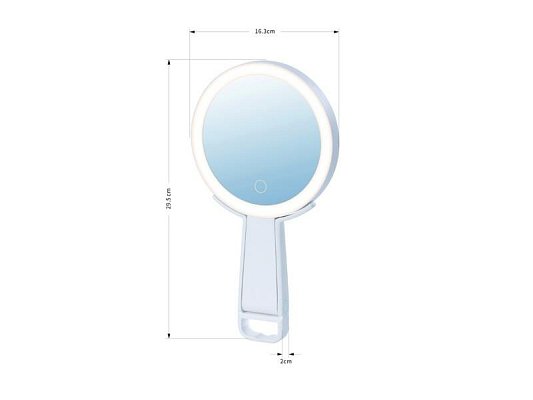 Zrcátko kosmetické IMMAX Sweet Make Up 09103L