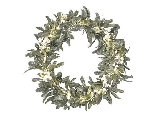 Dekorace vánoční EMOS DCTW28 věnec jmelí