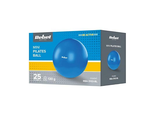 Mini pilates míč REBEL RBA-3103-BL 25cm Blue