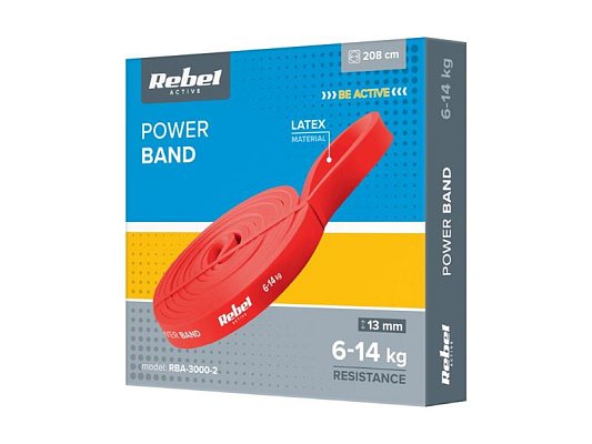 Guma posilovací REBEL Power Band PL-2 6-14kg 1ks