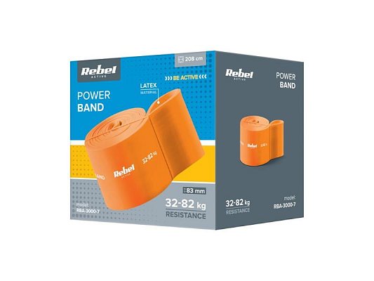 Guma posilovací REBEL Power Band PL-7 32-82kg 1ks