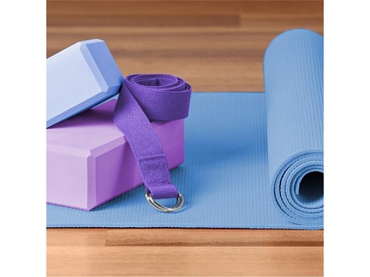 Popruh na jógu REBEL RBA-3007-PU