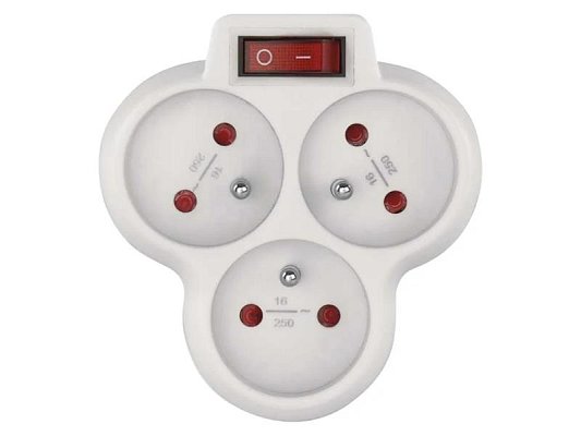 Zásuvka rozbočovací EMOS P0026S