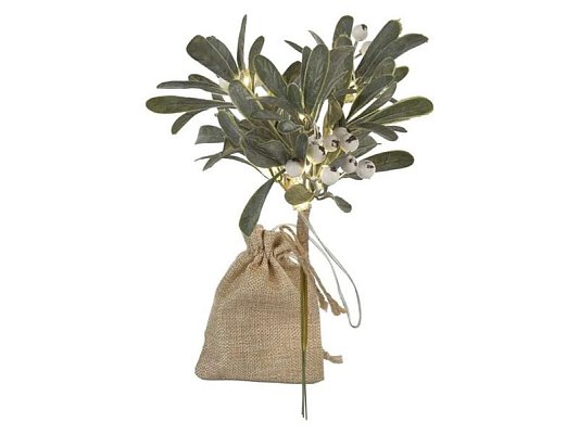 Dekorace vánoční EMOS DCTW29 větvička jmelí