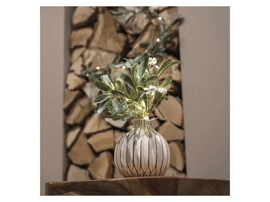 Dekorace vánoční EMOS DCTW29 větvička jmelí