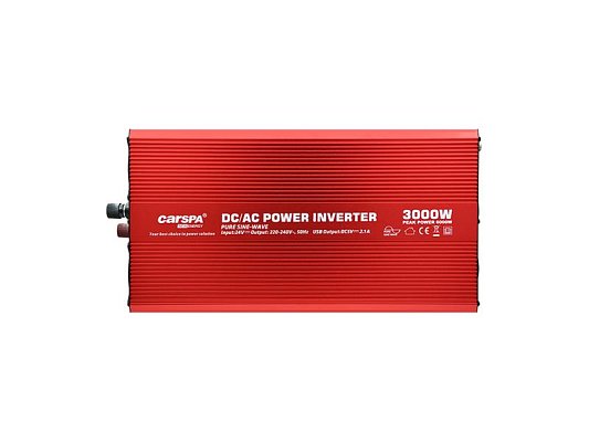 Měnič napětí CARSPA P3000 24V/230V 3000W čistá sinusovka D.O.