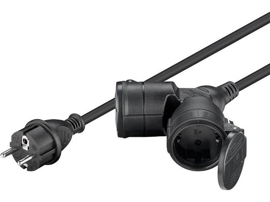 Prodlužovací kabel 2 zásuvky 25m GOOBAY 65436
