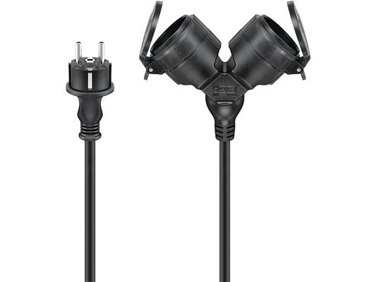 Prodlužovací kabel 2 zásuvky 25m GOOBAY 65436