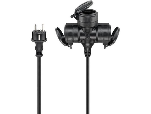 Prodlužovací kabel 3 zásuvky 25m GOOBAY 65439