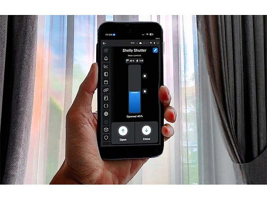 Smart ovladač žaluzií a rolet SHELLY Shutter WiFi