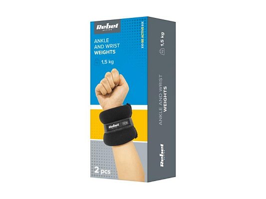 Závaží na kotníky a zápěstí REBEL RBA-3500-1.5 2x1,5kg