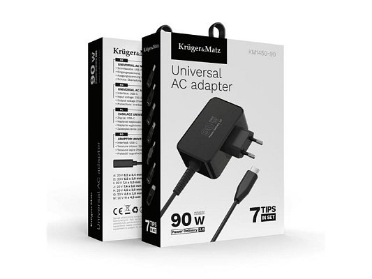 Adaptér pro notebooky KRUGER & MATZ KM1450-90 univerzální