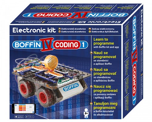 Elektronická stavebnice BOFFIN IV CODING 1 Auto