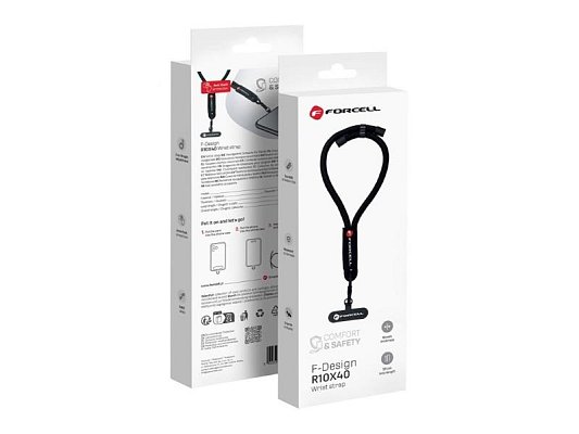 Šňůrka na zápěstí FORCELL R10X40 - nastavitelná