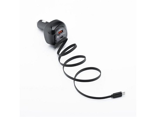 Autoadaptér USB FORCELL F-Energy Alu