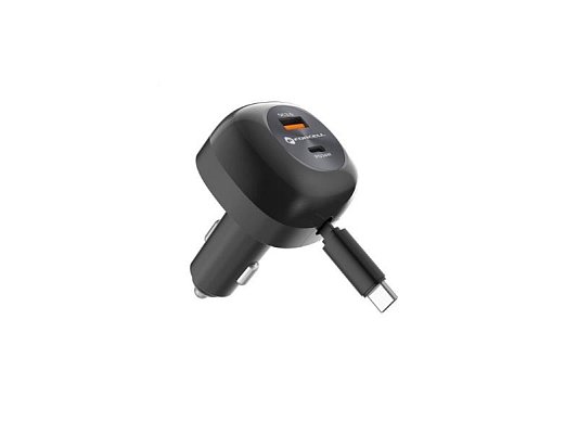 Autoadaptér USB FORCELL F-Energy Alu