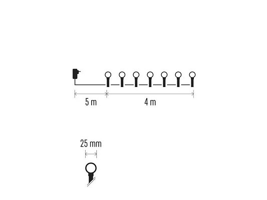 Řetěz světelný EMOS D5AB01