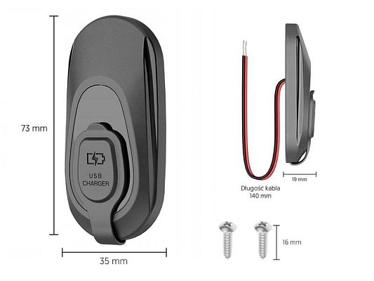 Nabíječka telefonu LTC LXG559 Elipse Dual