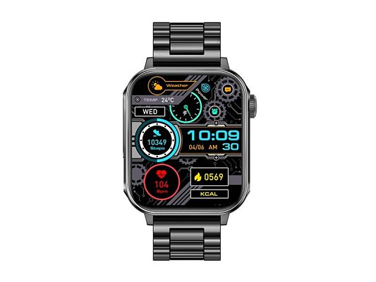 Hodinky COLMI P80 Steel Black