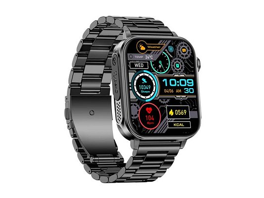 Hodinky COLMI P80 Steel Black