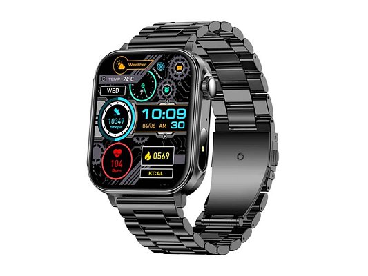 Hodinky COLMI P80 Steel Black