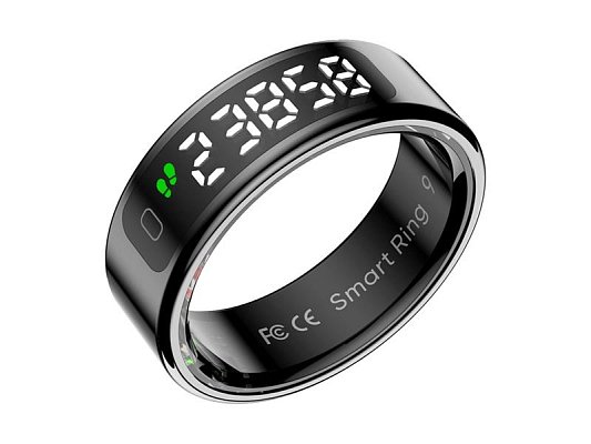 Smart ring COLMI R12 Black vel.8 18,3mm